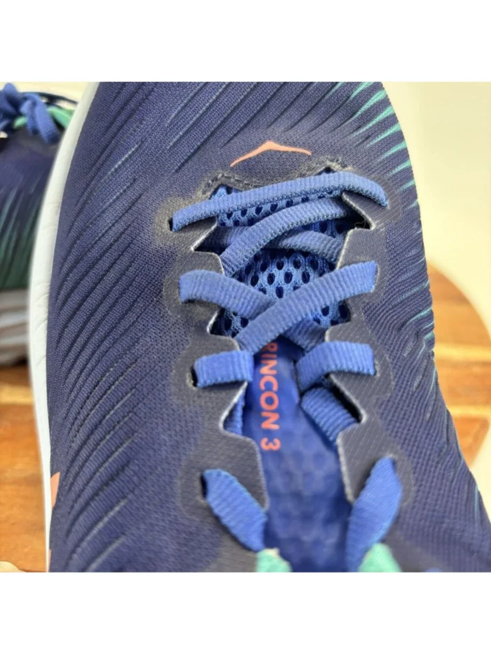 Hoka One One Rincon 3 Bellwether Blue Ceramic Women's Size 9.5 B Running Shoes - Picture 10 of 11
